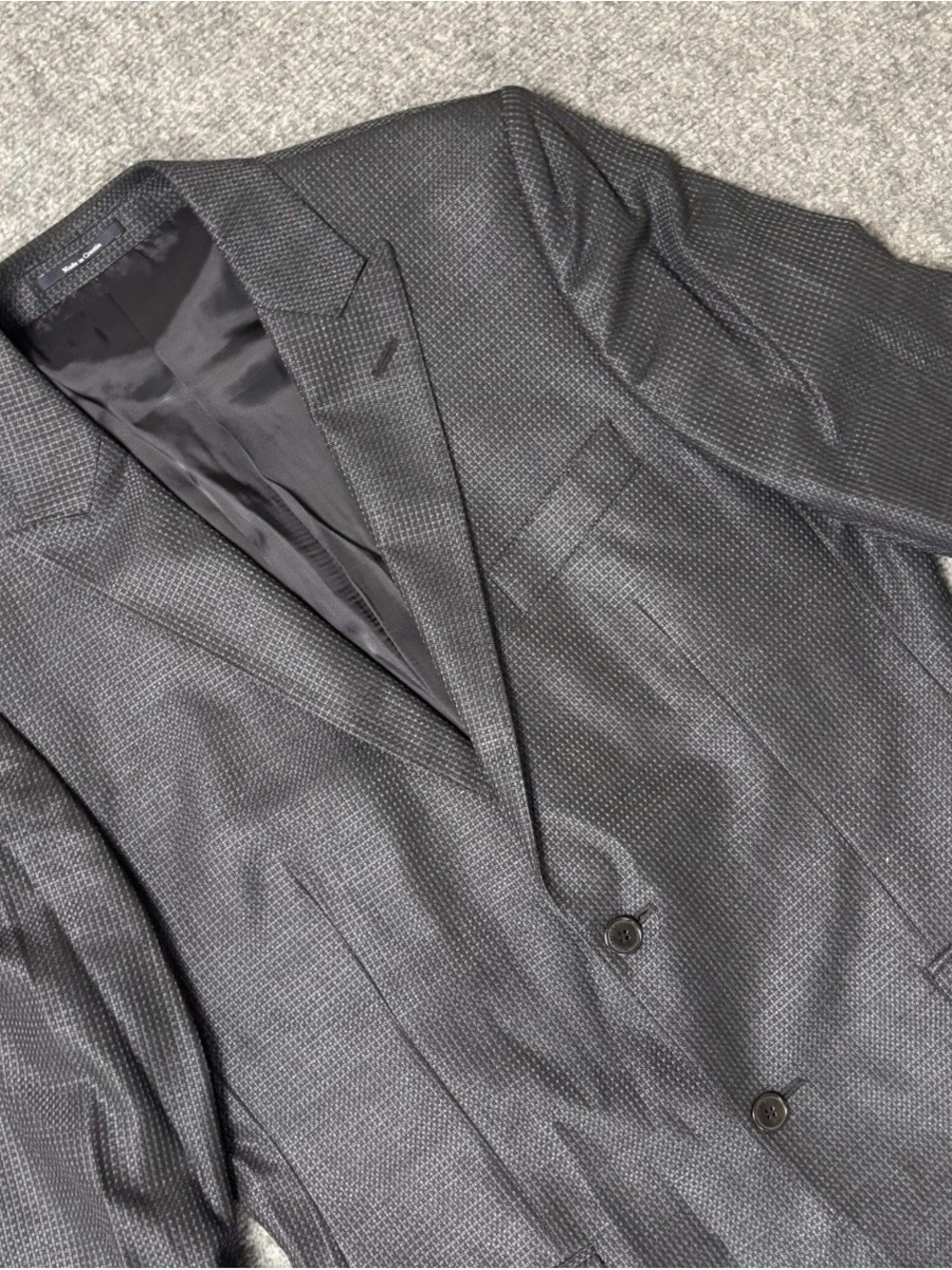 Men’s Versace Collection Black Blazer Sz IT 52